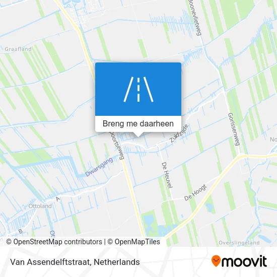 Van Assendelftstraat kaart