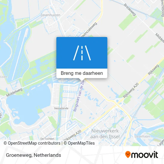 Groeneweg kaart