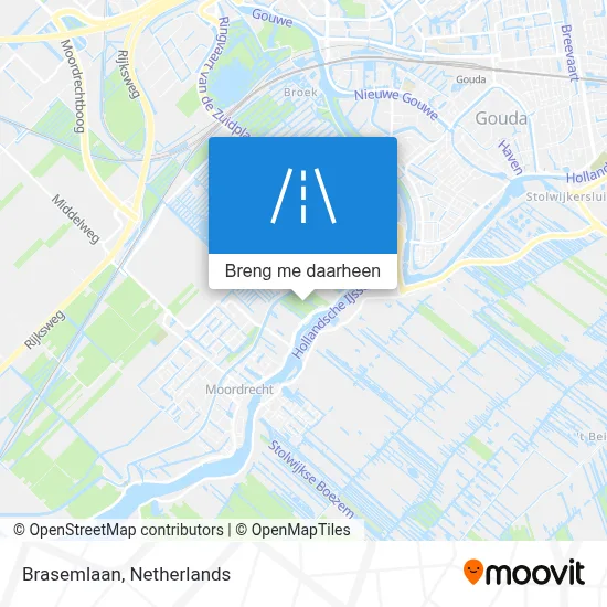 Brasemlaan kaart
