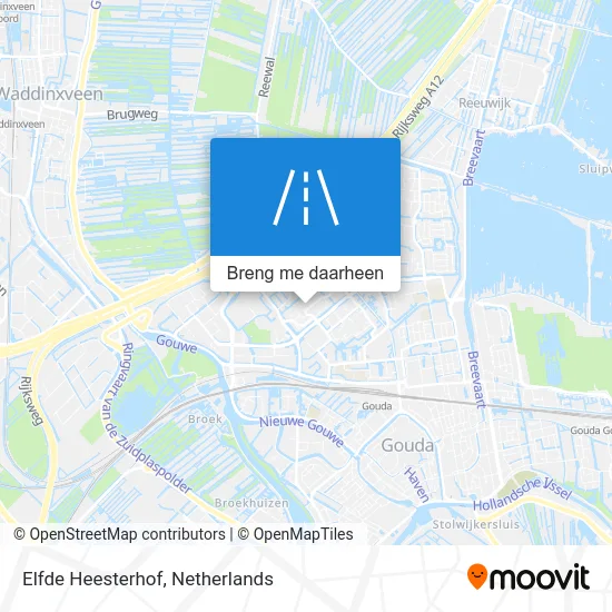 Elfde Heesterhof kaart