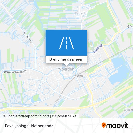 Ravelijnsingel kaart