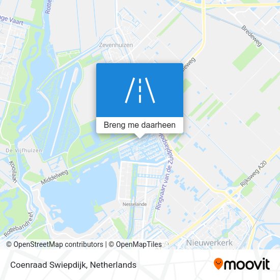 Coenraad Swiepdijk kaart