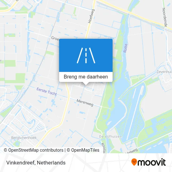 Vinkendreef kaart