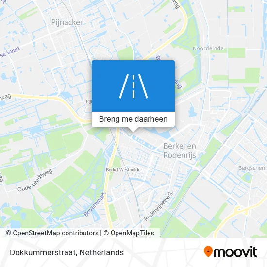 Dokkummerstraat kaart