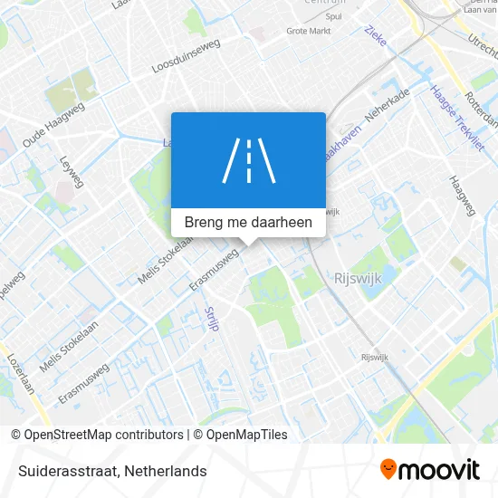 Suiderasstraat kaart