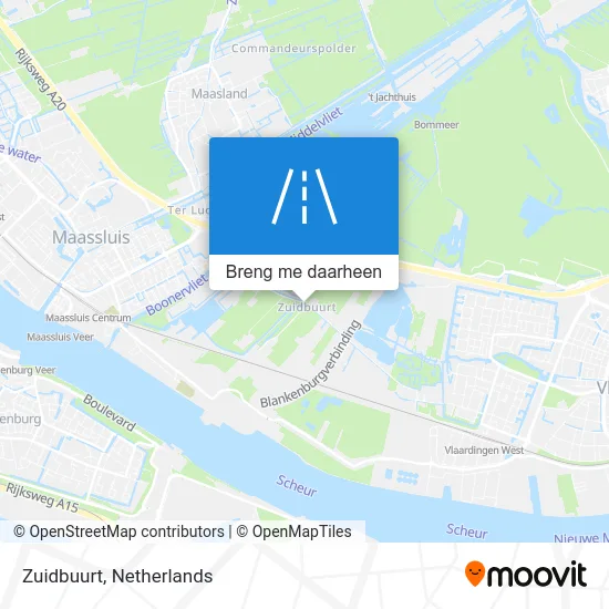 Zuidbuurt kaart