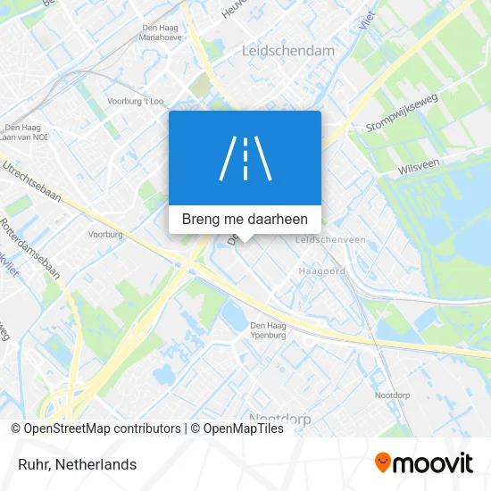 Ruhr kaart