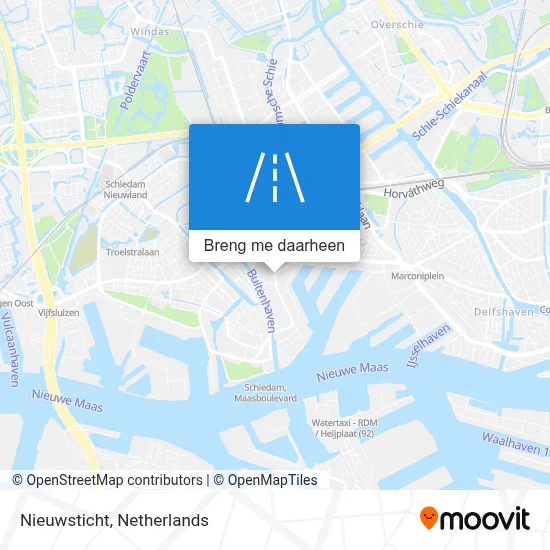 Nieuwsticht kaart