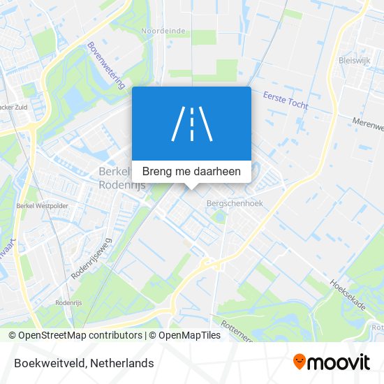 Boekweitveld kaart