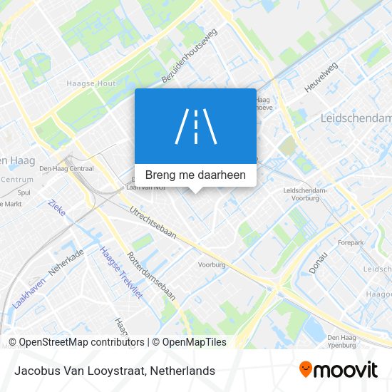 Jacobus Van Looystraat kaart