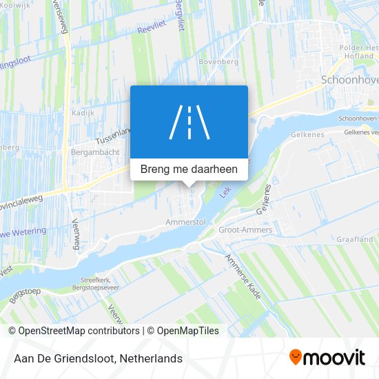 Aan De Griendsloot kaart