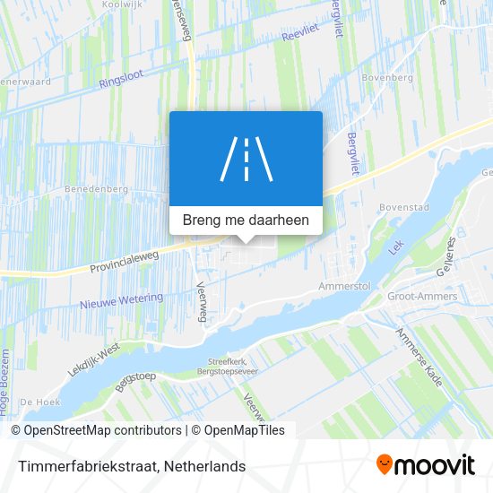 Timmerfabriekstraat kaart