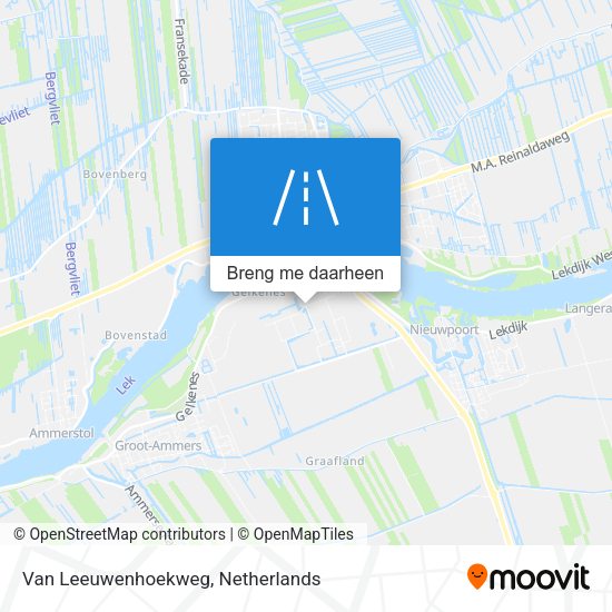 Van Leeuwenhoekweg kaart