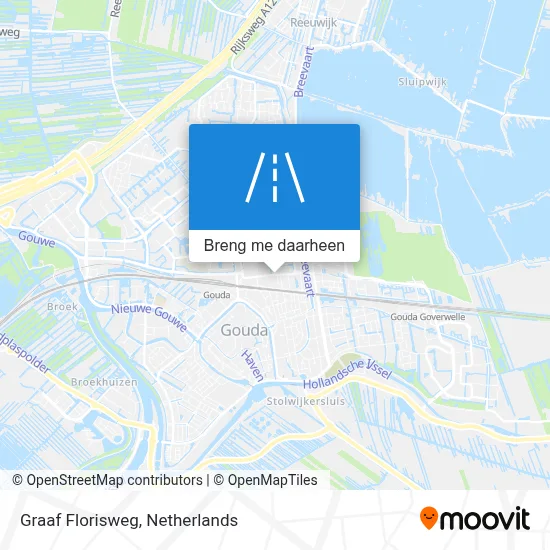 Graaf Florisweg kaart