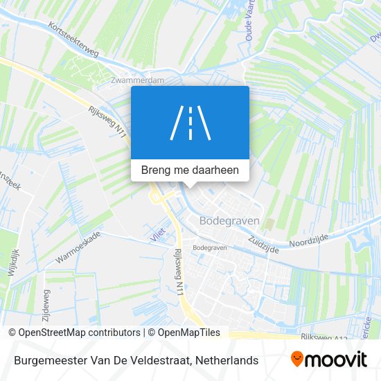 Burgemeester Van De Veldestraat kaart
