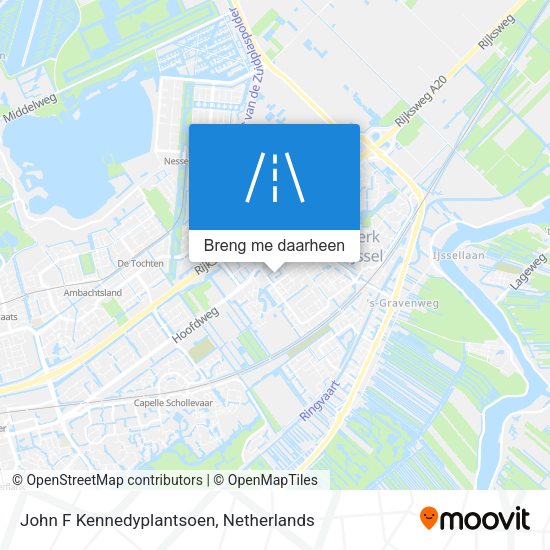 John F Kennedyplantsoen kaart