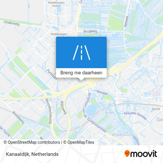 Kanaaldijk kaart
