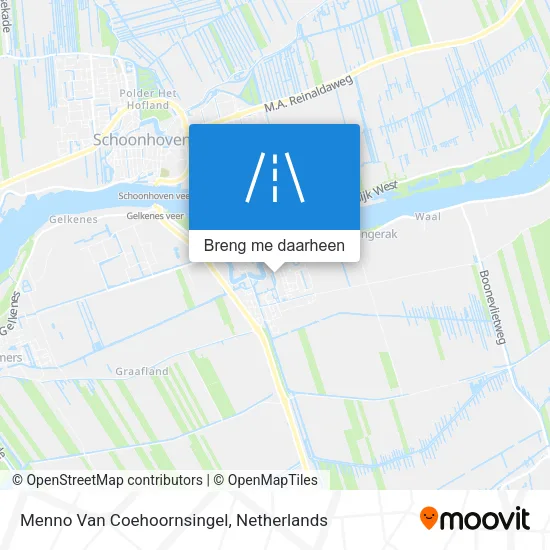 Menno Van Coehoornsingel kaart