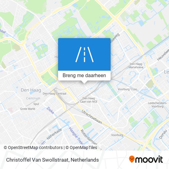 Christoffel Van Swollstraat kaart