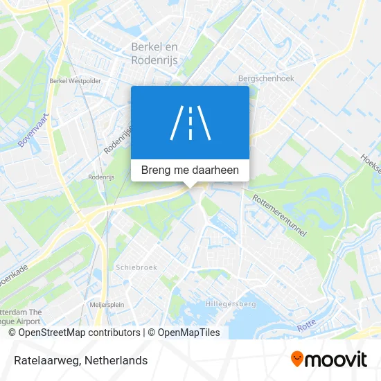 Ratelaarweg kaart