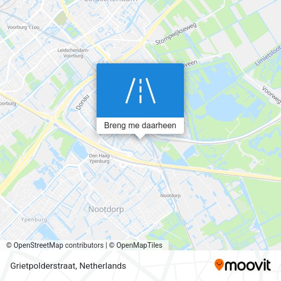Grietpolderstraat kaart