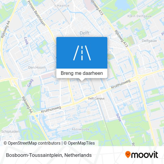 Bosboom-Toussaintplein kaart