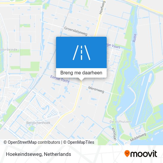 Hoekeindseweg kaart