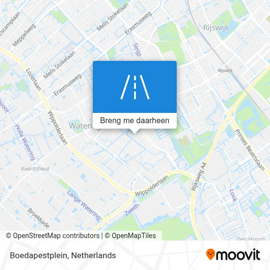 Boedapestplein kaart
