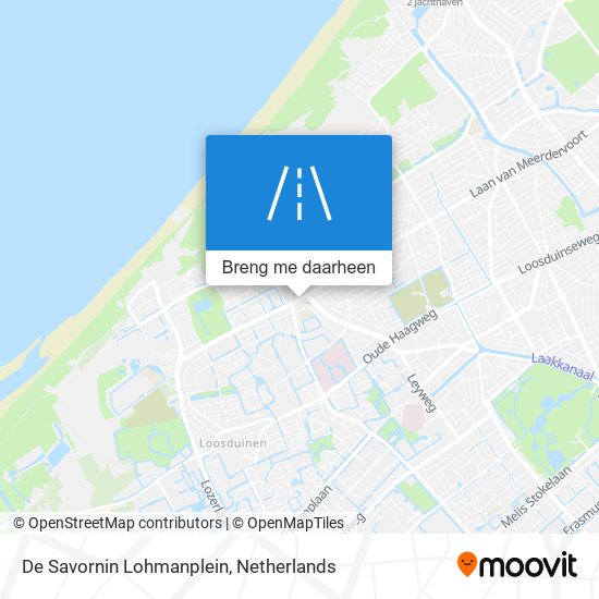 De Savornin Lohmanplein kaart