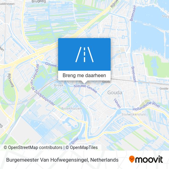 Burgemeester Van Hofwegensingel kaart