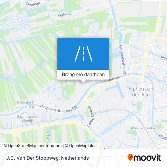 J.G. Van Der Stoopweg kaart