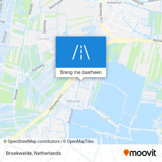 Broekweide kaart