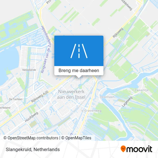 Slangekruid kaart