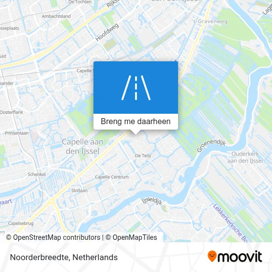 Noorderbreedte kaart