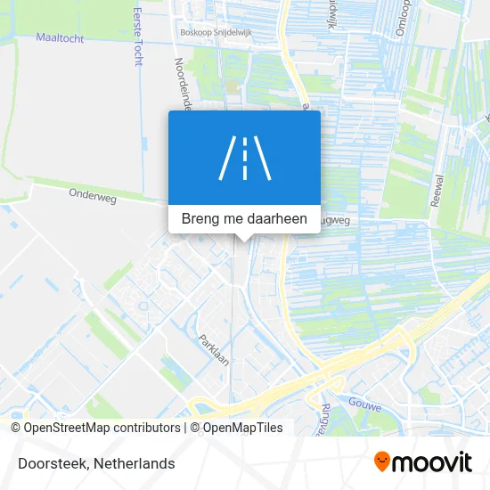 Doorsteek kaart
