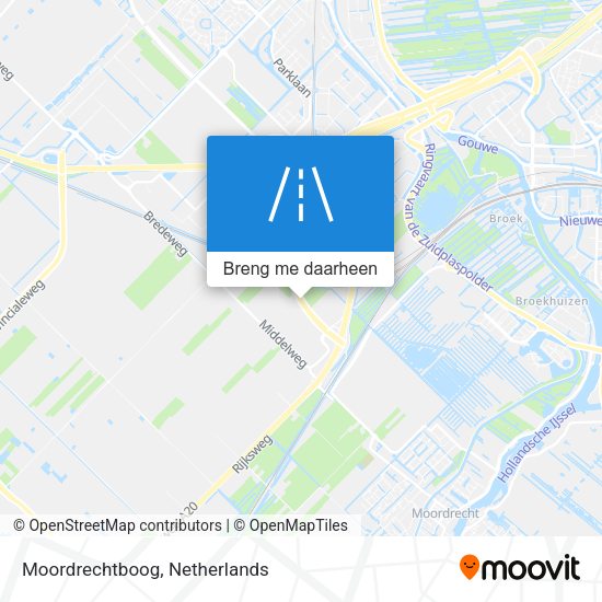 Moordrechtboog kaart