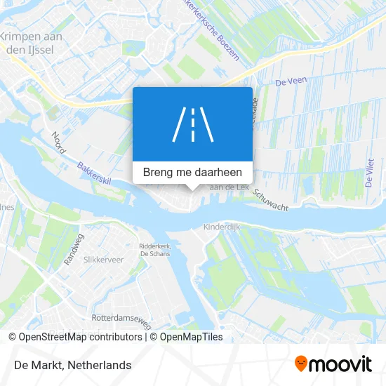 De Markt kaart