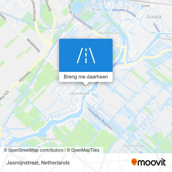 Jasmijnstraat kaart