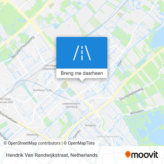 Hendrik Van Randwijkstraat kaart