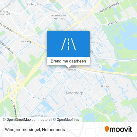 Windjammersingel kaart