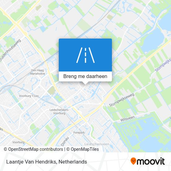 Laantje Van Hendriks kaart