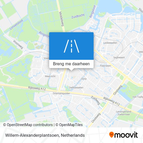 Willem-Alexanderplantsoen kaart