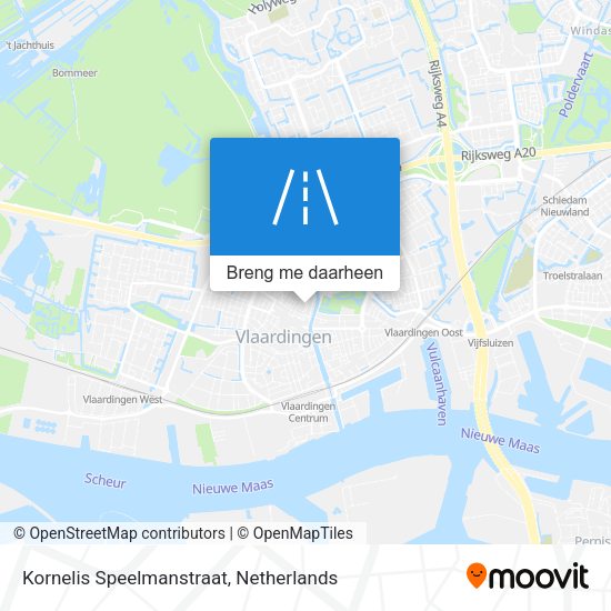 Kornelis Speelmanstraat kaart