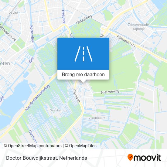 Doctor Bouwdijkstraat kaart