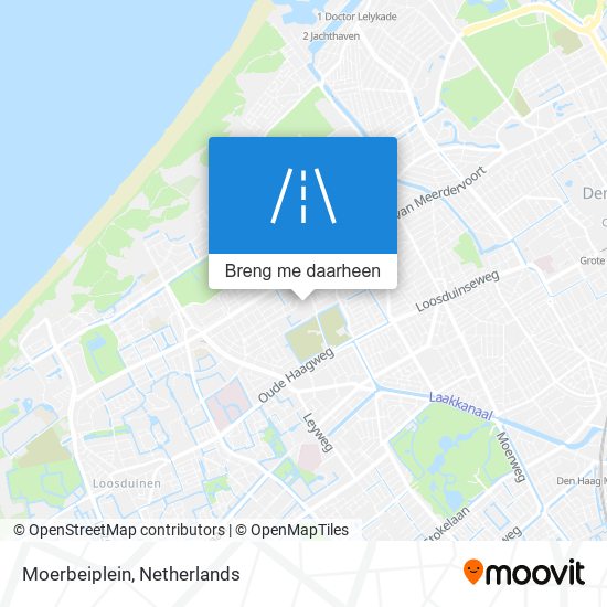 Moerbeiplein kaart