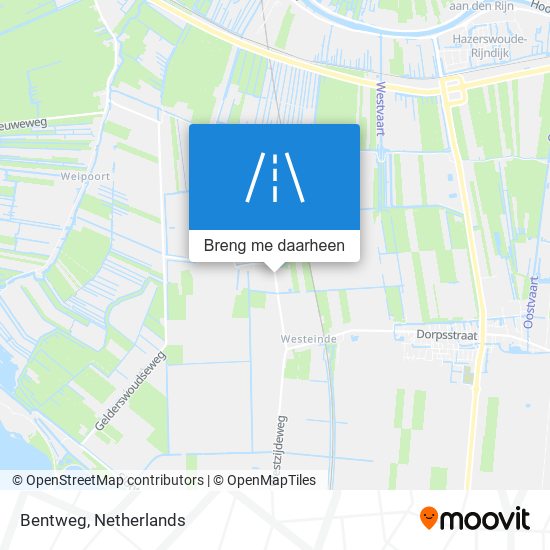 Bentweg kaart