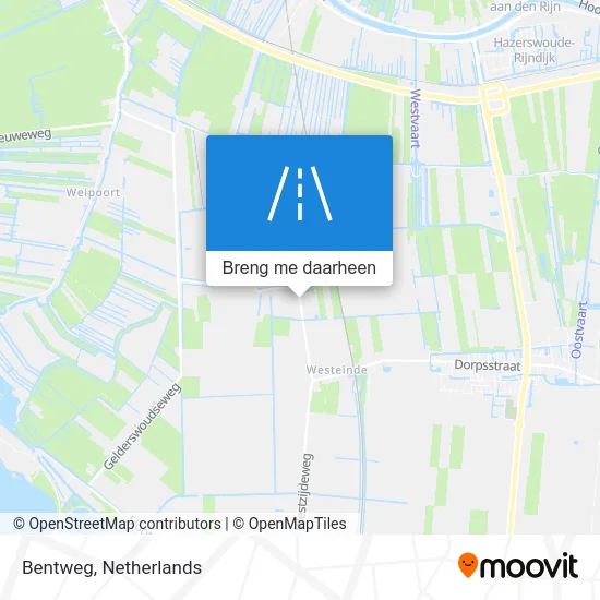 Bentweg kaart