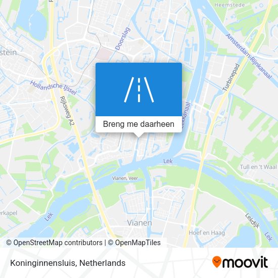Koninginnensluis kaart