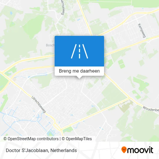 Doctor S'Jacoblaan kaart