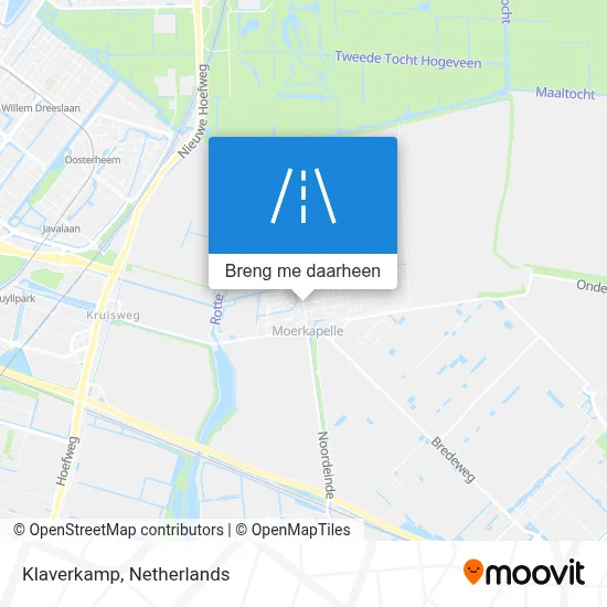 Klaverkamp kaart